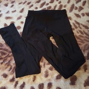 Black Mesh Leggings